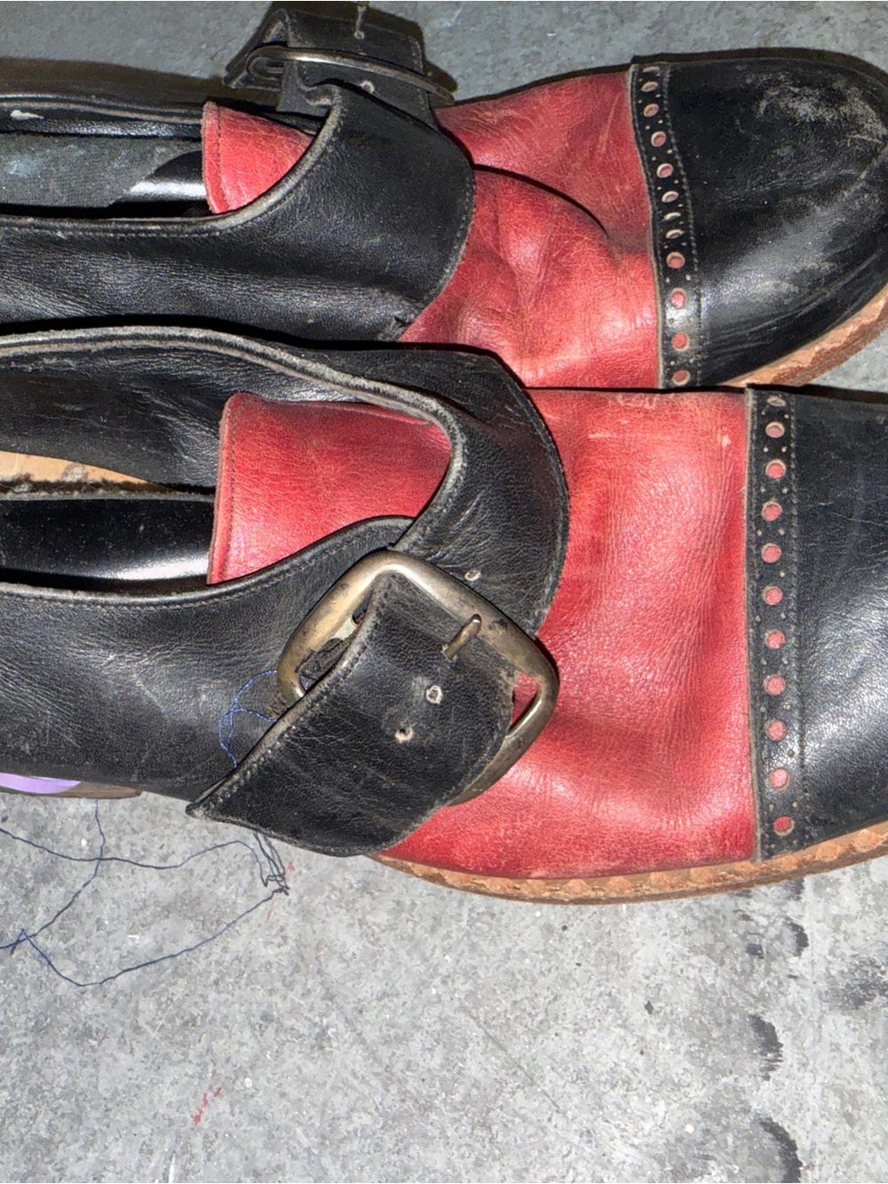 1940s leather shoes from SONY STUDIOS